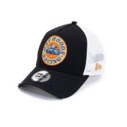 New Era Svart Hot Hoods Patch Trucker Keps Black, Unisex