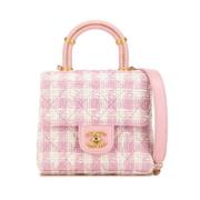 Chanel Vintage Pre-owned Canvas chanel-vskor Pink, Dam