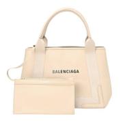 Balenciaga Vintage Pre-owned Laeder totevskor Beige, Dam