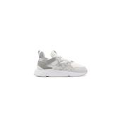 Munich Sneakers i mocka och tyg - Clik 67 Silver Gray, Dam