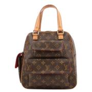 Louis Vuitton Vintage Pre-owned Laeder handvskor Brown, Dam