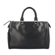 Louis Vuitton Vintage Pre-owned Tyg louis-vuitton-vskor Black, Dam