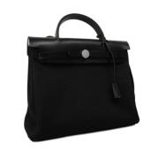 Hermès Vintage Pre-owned Tyg handvskor Black, Dam