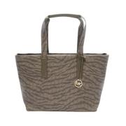 Michael Kors Pre-owned Pre-owned Canvas totevskor Beige, Dam