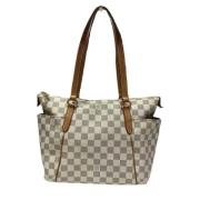 Louis Vuitton Vintage Pre-owned Canvas louis-vuitton-vskor White, Dam