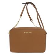 Michael Kors Pre-owned Pre-owned Plast axelremsvskor Brown, Dam