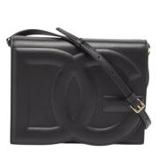 Dolce & Gabbana Pre-owned Pre-owned Laeder axelremsvskor Black, Dam