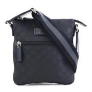 Gucci Vintage Pre-owned Nylon gucci-vskor Black, Dam