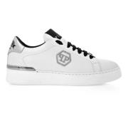 Philipp Plein Vita Hexagon Low-Top Sneakers White, Herr