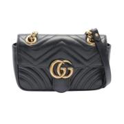 Gucci Vintage Pre-owned Laeder gucci-vskor Black, Dam