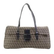 Fendi Vintage Pre-owned Canvas fendi-vskor Brown, Dam