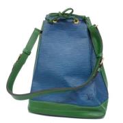 Louis Vuitton Vintage Pre-owned Tyg louis-vuitton-vskor Blue, Dam