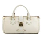 Louis Vuitton Vintage Pre-owned Laeder louis-vuitton-vskor White, Dam