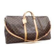 Louis Vuitton Vintage Pre-owned Tyg louis-vuitton-vskor Brown, Dam