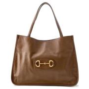 Gucci Vintage Pre-owned Laeder gucci-vskor Brown, Dam