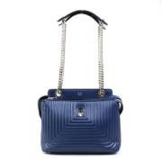 Fendi Vintage Pre-owned Laeder fendi-vskor Blue, Dam