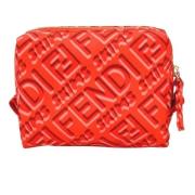 Fendi Vintage Pre-owned Tyg kuvertvskor Red, Dam