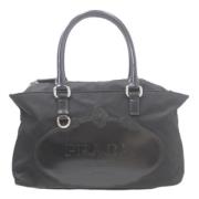 Prada Vintage Pre-owned Nylon prada-vskor Black, Dam