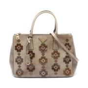 Prada Vintage Pre-owned Laeder prada-vskor Beige, Dam