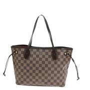 Louis Vuitton Vintage Pre-owned Canvas axelremsvskor Brown, Dam