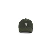 Anine Bing Jeremy Baseball Cap i Dark Olive Green, Dam