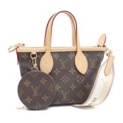 Louis Vuitton Vintage Pre-owned Tyg louis-vuitton-vskor Brown, Dam