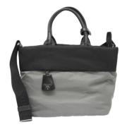 Prada Vintage Pre-owned Tyg prada-vskor Gray, Dam