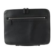 Louis Vuitton Vintage Pre-owned Laeder kuvertvskor Black, Dam