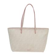 Fendi Vintage Pre-owned Canvas totevskor White, Dam