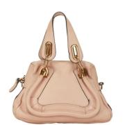 Chloé Pre-owned Pre-owned Laeder axelremsvskor Beige, Dam