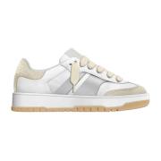 Garment Workshop Beige Läder Sneakers Lowtop Unisex Beige, Herr