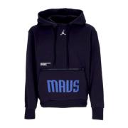 Jordan NBA Courtside Statement Edition Fleece Hoodie Blue, Herr