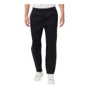 K-Way Svarta joggingbyxor med elastisk midja Black, Herr