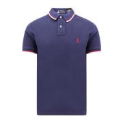 Polo Ralph Lauren Broderad bomullspolo Blue, Herr