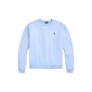 Ralph Lauren Chambray Blue Långärmad Sweatshirt Blue, Dam