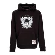 Mitchell & Ness Oakland Raiders NFL Team Logo Hoodie Black, Herr