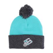 Mitchell & Ness NBA Two Tone Pom Beanie Green, Unisex