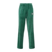 Casablanca Grön Velour Joggers Green, Herr