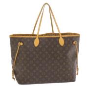 Louis Vuitton Vintage Pre-owned Canvas axelremsvskor Brown, Dam