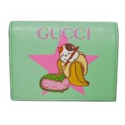 Gucci Vintage Pre-owned Laeder plnbcker Green, Dam