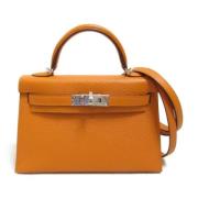 Hermès Vintage Pre-owned Laeder handvskor Orange, Dam