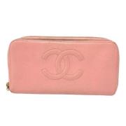 Chanel Vintage Pre-owned Laeder plnbcker Pink, Dam