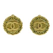 Chanel Vintage Pre-owned Metall chanel-smycken Yellow, Dam