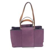 Hermès Vintage Pre-owned Laeder handvskor Purple, Dam