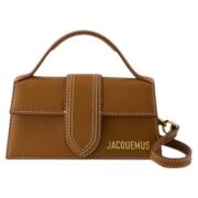 Jacquemus Laeder crossbodyvskor Brown, Dam