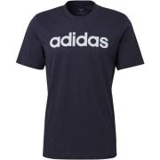 Adidas Blå Herr Tee Regular Fit Mjukt Tyg Blue, Herr