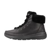 Skechers Glacial Ultra Vinterskor Black, Dam