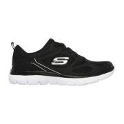 Skechers Summits Suited Sneakers Black, Dam