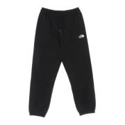 The North Face Svart Plysch Oversized Jogger Byxor Black, Dam