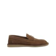 Dolce & Gabbana Stiliga Loafers med Unik Design Beige, Dam